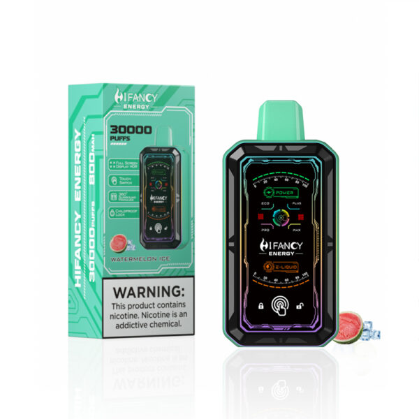HiFancy Energy 30K Full Screen Best e-cigarettes Disposable dab pen e cigarettes world Vape tornado