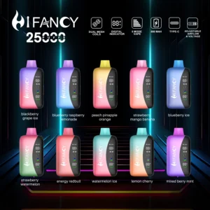HiFancy Rainbow 25K Full Screen Two heating modes disposable Vapes e cigarettes zero nicotine Vape Amazon