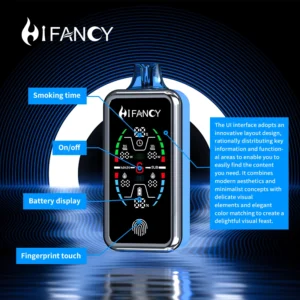 HiFancy Storm 40K Full Screen Vape pen Best e-cigarettes europe Disposable Vapes