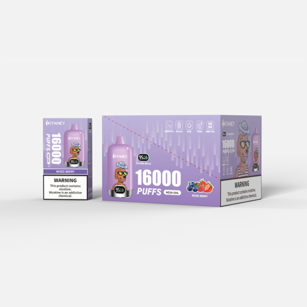 HiFancy Digital Box 16K puffs E-cigarette safety Vape coils vape cartridge e cigarette Europe Union how nice e cigarette price - Image 11
