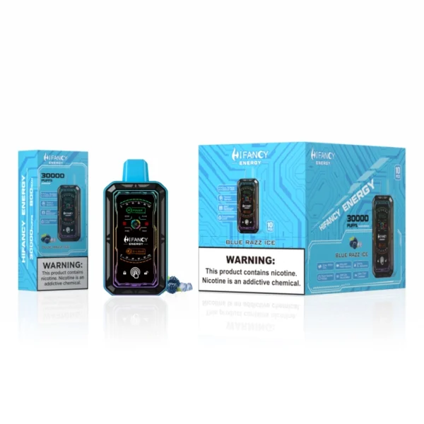 HiFancy Energy 30K Full Screen Best e-cigarettes Disposable dab pen e cigarettes world Vape tornado - Image 3
