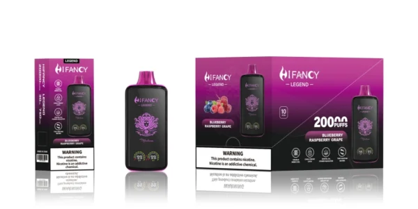 HiFancy Legend 20K Full Screen best e-cigarettes vape nicotine free e cigarettes liquid Vape pods vape pens - Image 6