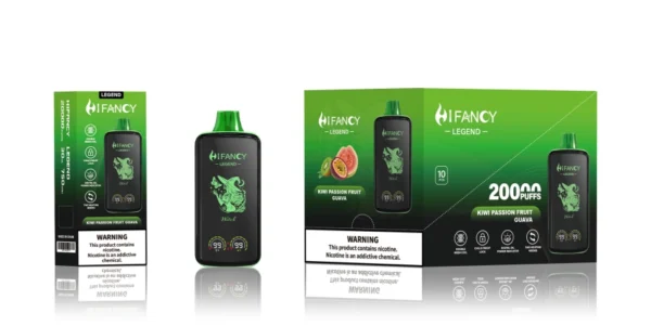 HiFancy Legend 20K Full Screen best e-cigarettes vape nicotine free e cigarettes liquid Vape pods vape pens - Image 8