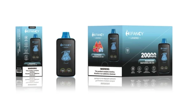 HiFancy Legend 20K Full Screen best e-cigarettes vape nicotine free e cigarettes liquid Vape pods vape pens - Image 9