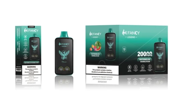 HiFancy Legend 20K Full Screen best e-cigarettes vape nicotine free e cigarettes liquid Vape pods vape pens - Image 10