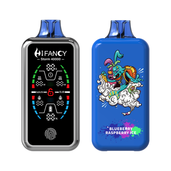 HiFancy Storm 40K Full Screen Vape pen Best e-cigarettes europe Disposable Vapes - Image 5
