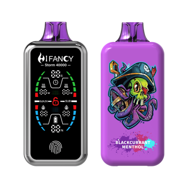 HiFancy Storm 40K Full Screen Vape pen Best e-cigarettes europe Disposable Vapes - Image 6