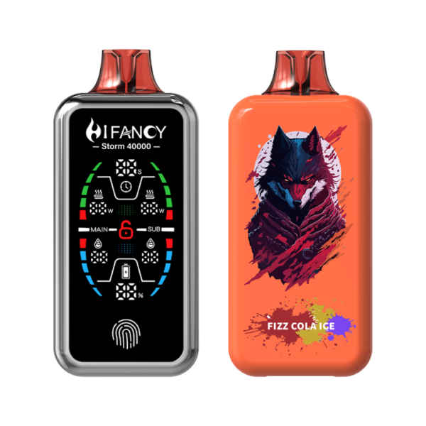 HiFancy Storm 40K Full Screen Vape pen Best e-cigarettes europe Disposable Vapes - Image 7