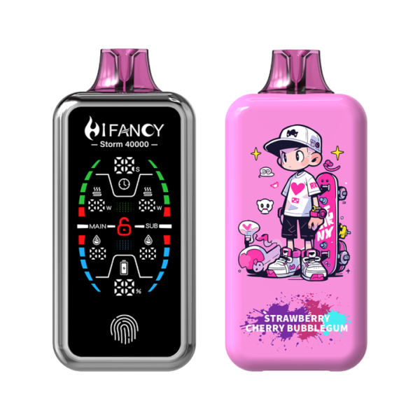HiFancy Storm 40K Full Screen Vape pen Best e-cigarettes europe Disposable Vapes - Image 8