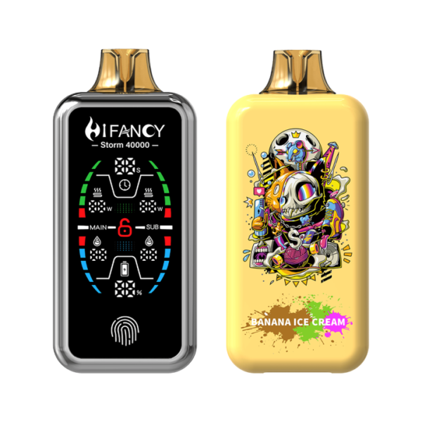 HiFancy Storm 40K Full Screen Vape pen Best e-cigarettes europe Disposable Vapes - Image 10