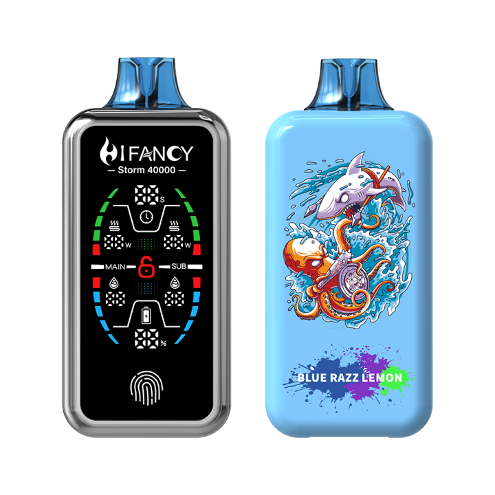 HiFancy Storm 40K Full Screen Vape pen Best e-cigarettes europe Disposable Vapes - Image 11