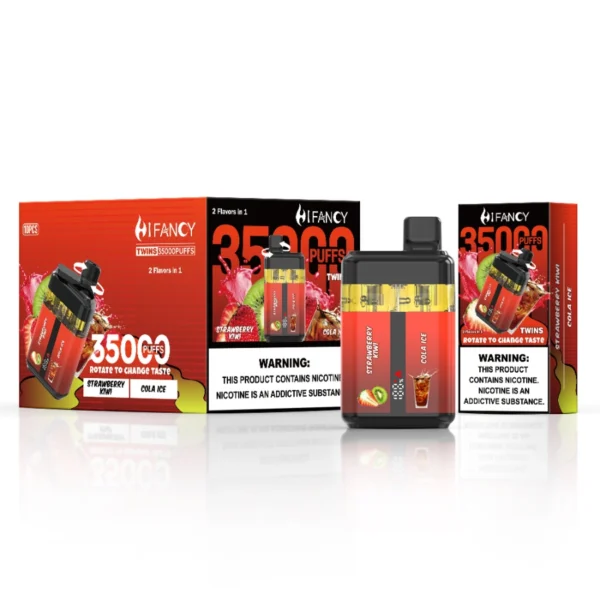 HiFancy Twins 35000 Double oil Tank Disposable Vapes Pod systems Dry herb vaporizer vape deals online vape store - Image 5