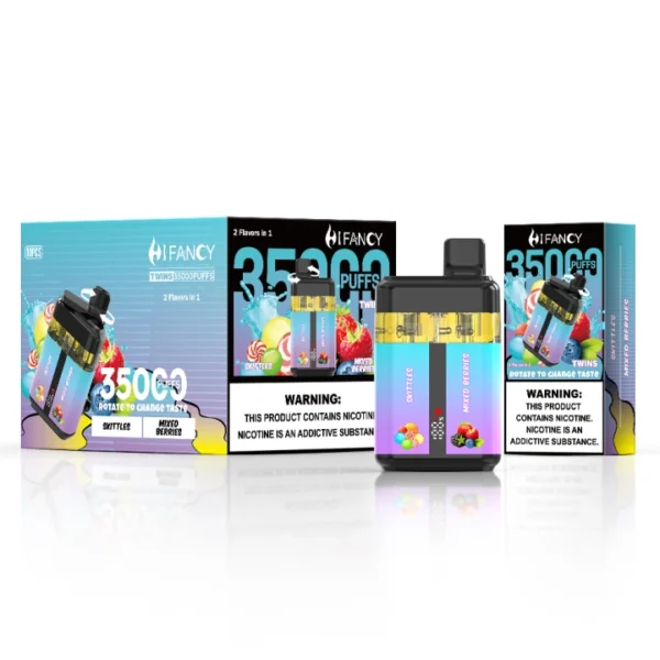 HiFancy Twins 35K Double oil Tank Disposable Vapes Pod systems Vape deals online vape store - Image 9