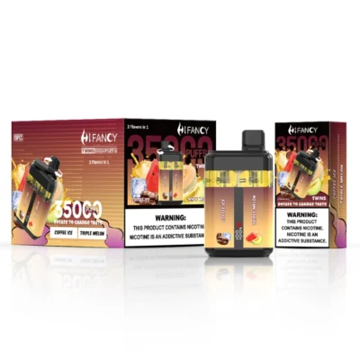 HiFancy Twins 35K Double oil Tank Disposable Vapes Pod systems Vape deals online vape store - Image 10