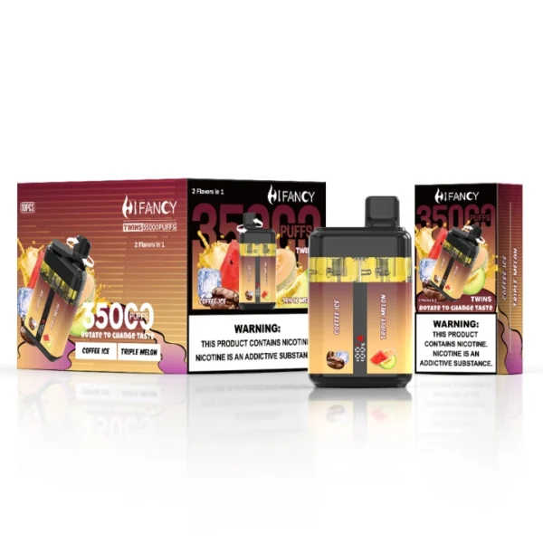 HiFancy Twins 35K Double oil Tank Disposable Vapes Pod systems Vape deals online vape store - Image 10