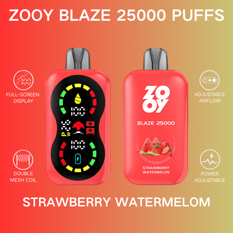 ZOOY Blaze 25K puffs Double Mesh Coil - Image 8