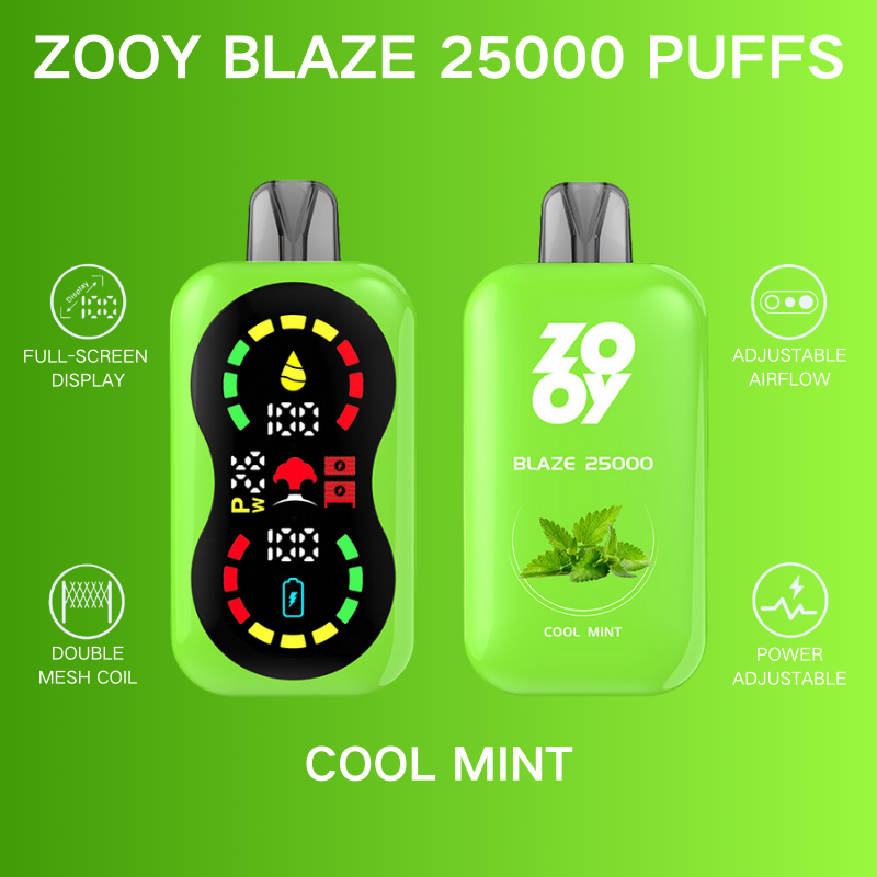 ZOOY Blaze 25K puffs Double Mesh Coil - Image 11