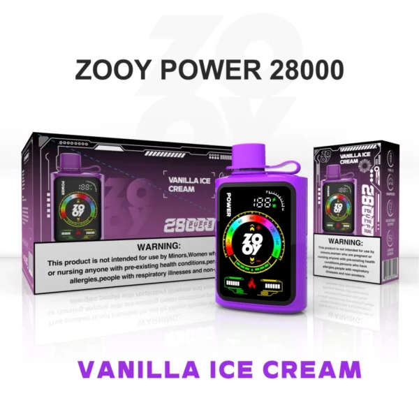 ZOOY POWER 28000 E-cigarette safety Vape zigaretten comparison Disposable Vape zigaretten Pod systems online vape store - Image 9