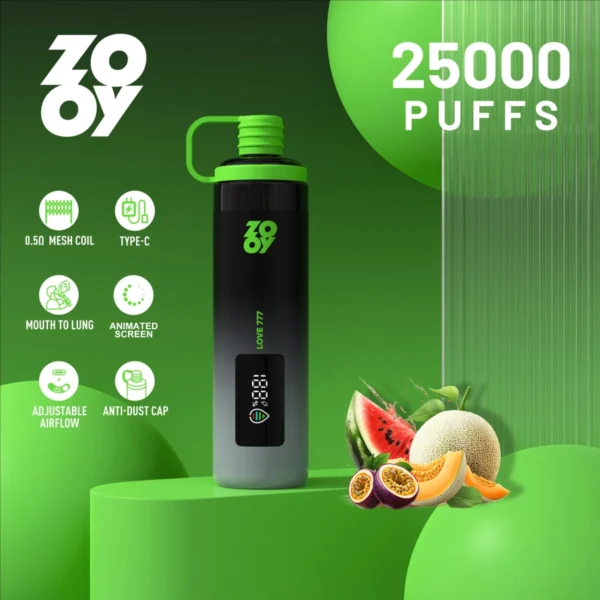 ZOOY SHISHA 25K DTL best e-cigarette flavors Big Cloud Vape nicotine-free vapes Vape starter kits Dry herb vaporizer vape shops near me - Image 3