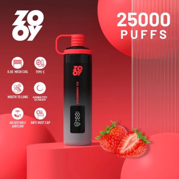 ZOOY SHISHA 25000 DTL Big Cloud Nicotine-free vape Juice Ice Dry herb vaporizer vape shops near me - Image 8