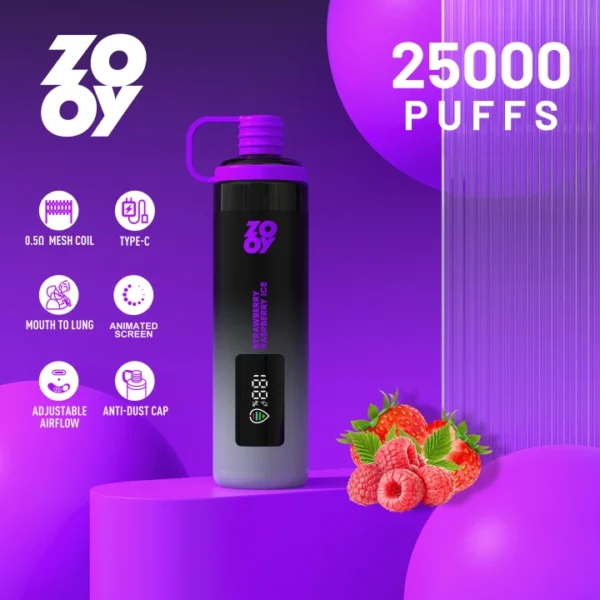 ZOOY SHISHA 25000 DTL Big Cloud Nicotine-free vape Juice Ice Dry herb vaporizer vape shops near me - Image 9