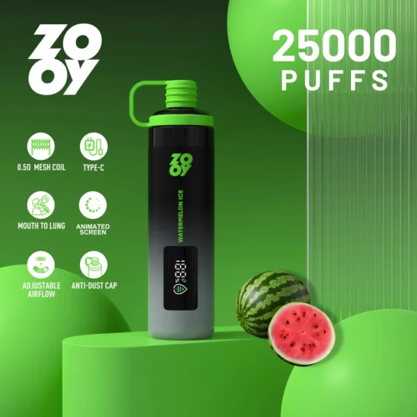 ZOOY SHISHA 25000 DTL Big Cloud Nicotine-free vape Juice Ice Dry herb vaporizer vape shops near me - Image 11
