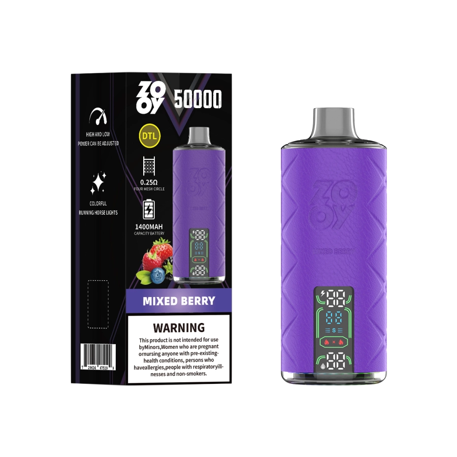 ZOOY SHISHA 50000 DTL Big Cloud Super Disposable Vape on Vape shops near me - Image 5