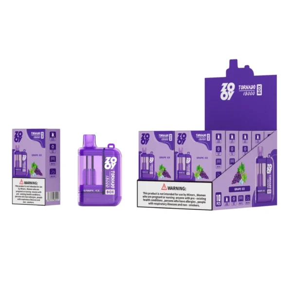ZOOY TORNADO 18000 Oil-Coil Separated vape coils Disposable Vapes 5 nikotin vape nicotine free best e-cigarettes - Image 4