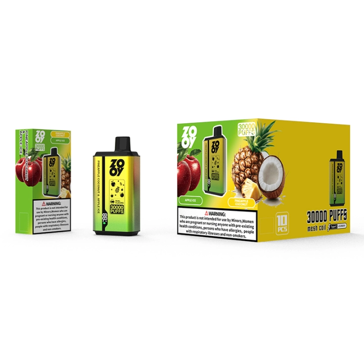 ZOOY TWINS Dual Flavor Vape 30000 puffs Best e-cigarettes Disposable vapes Free Switching Wax vape pen online vape store - Image 2
