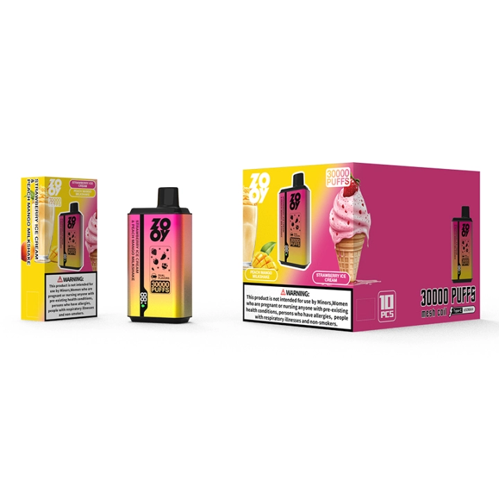 ZOOY TWINS Dual Flavor Vape 30000 puffs Best e-cigarettes Disposable vapes Free Switching Wax vape pen online vape store - Image 10
