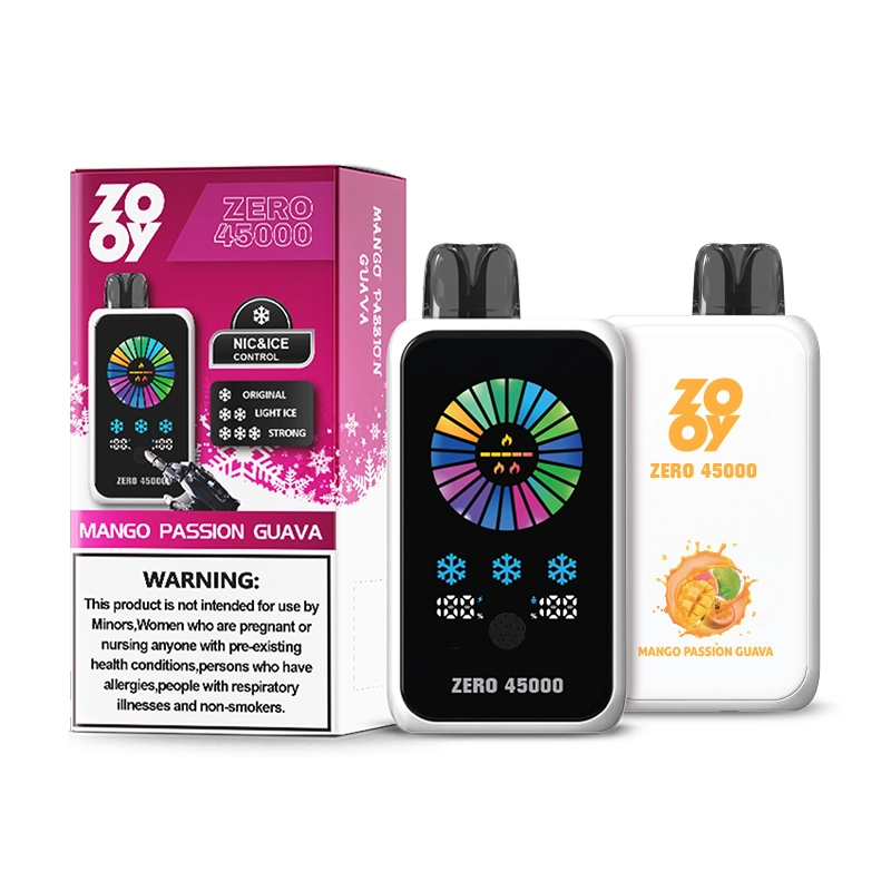 ZOOY ZERO 45000 NIC&ICE CONTROL Vape pen 50mg Best e-cigarette flavors disposable Vapes Nicotine-free vapes tankstelle vape coils Vape starter kits Dry herb vaporizer - Image 10