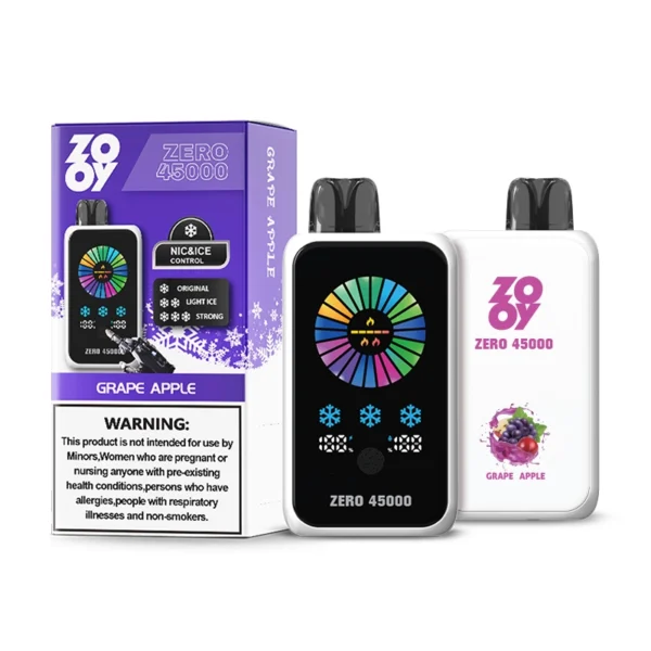 ZOOY ZERO 45000 NIC&ICE CONTROL Vape pen 50mg Best e-cigarette flavors disposable Vapes Nicotine-free vapes tankstelle vape coils Vape starter kits Dry herb vaporizer - Image 7