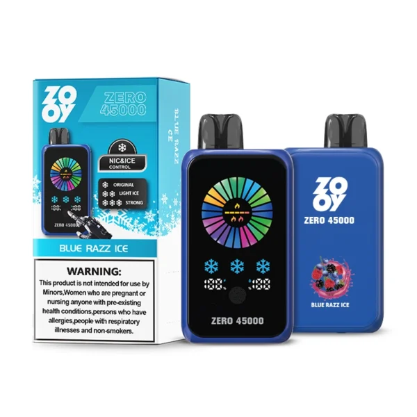 ZOOY ZERO 45000 NIC&ICE CONTROL Vape pen 50mg Best e-cigarette flavors disposable Vapes Nicotine-free vapes tankstelle vape coils Vape starter kits Dry herb vaporizer - Image 9