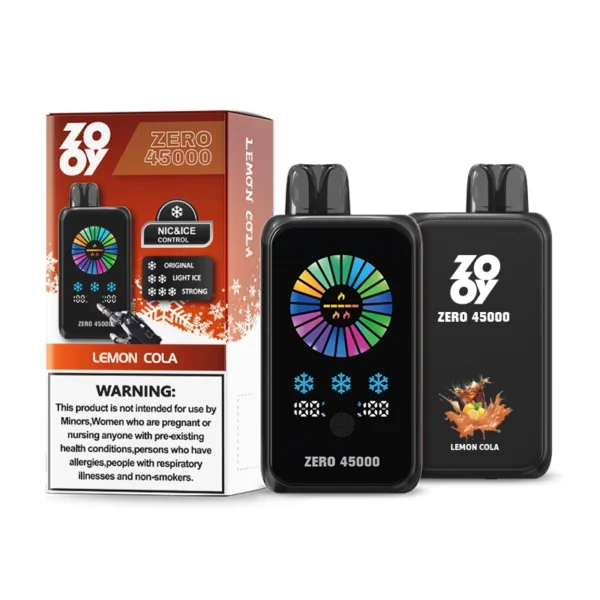 ZOOY ZERO 45000 NIC&ICE CONTROL Vape pen 50mg Best e-cigarette flavors disposable Vapes Nicotine-free vapes tankstelle vape coils Vape starter kits Dry herb vaporizer - Image 5