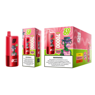 ZOOY Vape Triple 70000 with Triple Mesh Coil for Refresh Vaping - Image 8