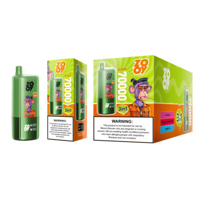 ZOOY Vape Triple 70000 with Triple Mesh Coil for Refresh Vaping - Image 9