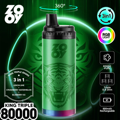 Best vaper Zooy King 80000