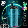 Disposable vape Zooy king 80000 vape mod
