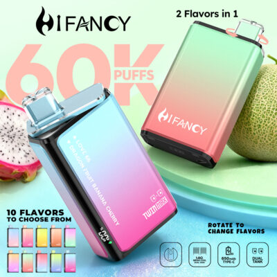 Disposable Vape HiFancy TWIN MAX 60K
